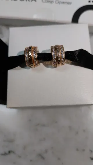 2 Charm Clip Pandora.