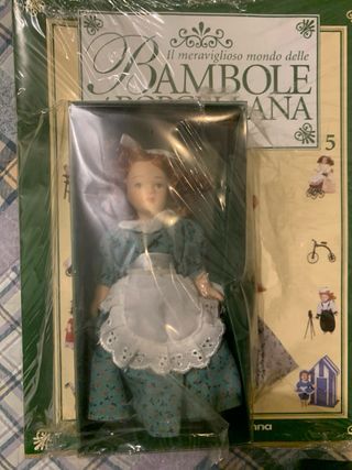 Lotto 5 Bambole di Porcellana collez. De Agosti