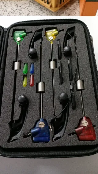 4 Indicadores de picada de pesca