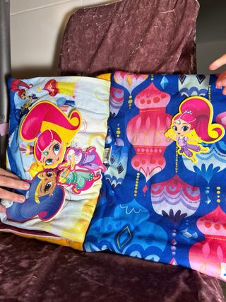 Cojin cuento historias Shimmer y Shine