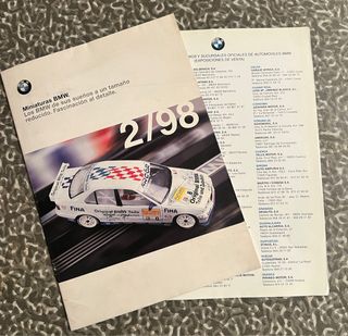 BMW Magazine 02/03 Serie 5 y megaposter miniaturas