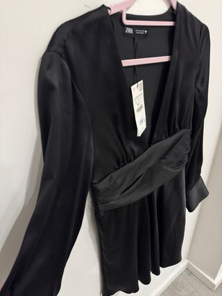 Vestido Zara preto S