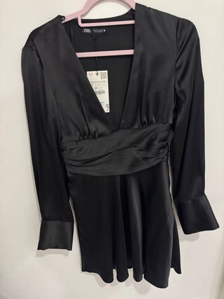 Vestido Zara preto S