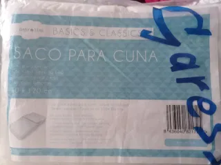 Saco de dormir para cuna 60x120 cm