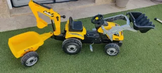 Tractor Infantil Excavadora Pedales