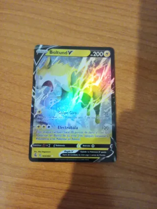 Lote 4 Cartas Pokémon: Boltund V, Boltund V, Boltu