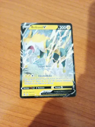 Lote 4 Cartas Pokémon: Boltund V, Boltund V, Boltu