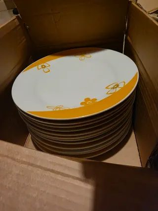 Set 36 Piatti Porcellana Royal Norfolk