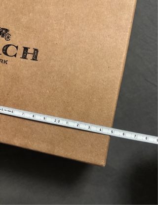 Caja Coach Marrón 25x18