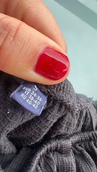 Camiseta Kiabi Talla 34-36 Negra