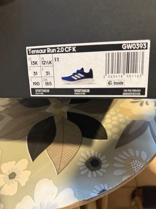 Scarpe Adidas Bambino Blu Taglia 31