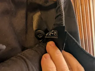 Pantaloni larghi Pull&Bear neri. Hip hop style