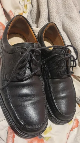 Zapatos Fluchos Hombre Negro