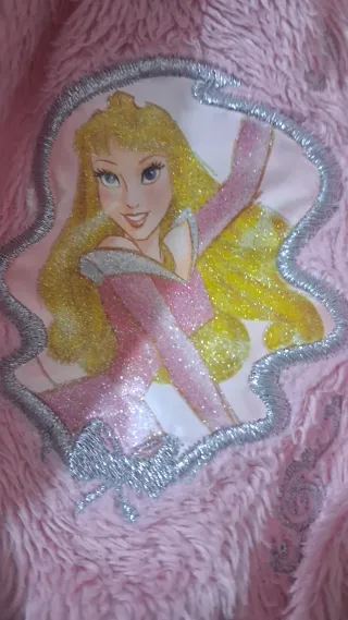 Vestaglia pile rosa bambina