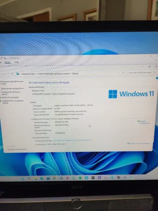 PC Escritorio Acer Negro y Azul