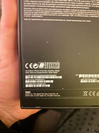 iPhone 13 Pro Max 256GB Nero