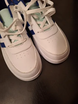 Zapatillas Adidas Talla 39 Azul Blanco