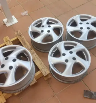 4 Llantas Aluminio Peugeot 206 4X108 15"