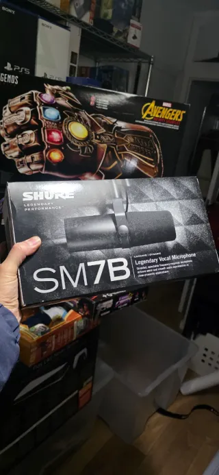 Shure SM7B Micrófono Vocal Dinámico