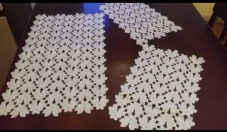 Tris centri di pregio alta qualità e manifattura