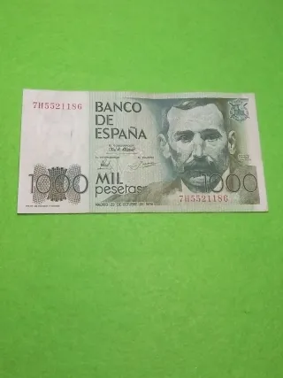 Billete 1000 Pesetas Banco de España 1979