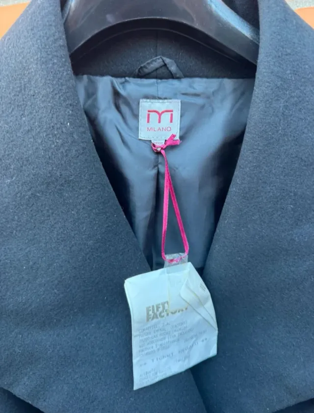 Gabardina Cortefiel Negra