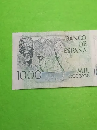 Billete 1000 pesetas Banco de España 1979