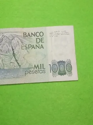 Billete 1000 pesetas Banco de España 1979