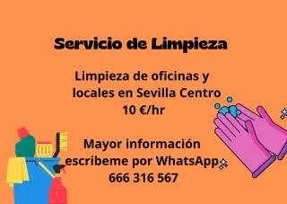 Limpieza en oficinas y locales