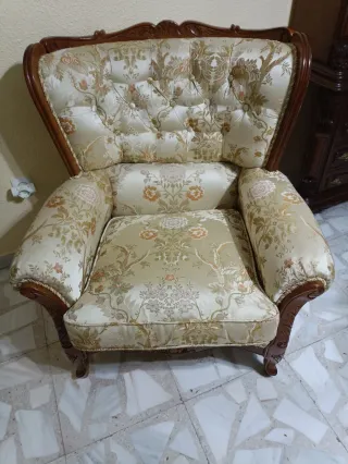 Tresillo y Sofás Estilo Luis XV