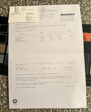 Catálogo Mercedes Benz SL y precio 2002