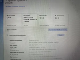 Ordenador portátil Lenovo Azul Marino