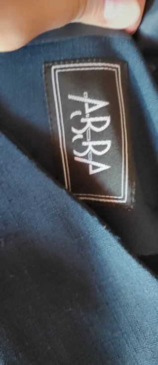 Blazer azul marino vintage botones dorados