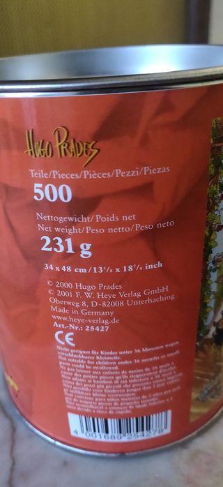 Puzzle Bon Apetit/ Paella 500piezas