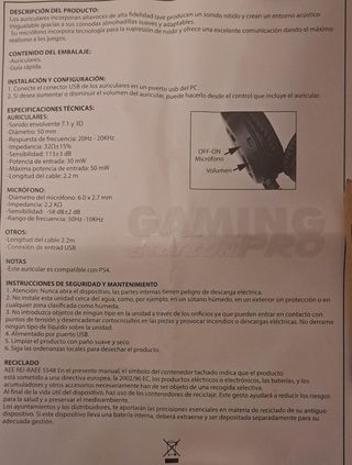 Cascos Gaming 7.1 RGB - Gaming Station