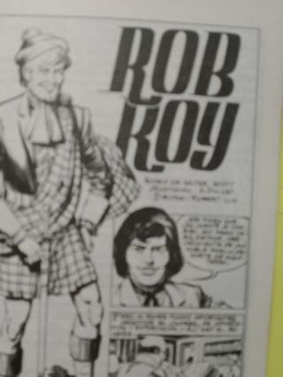 ROB Roy , libro comic, de 1982