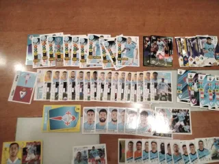 Lote de 102 cromos del Celta de Vigo