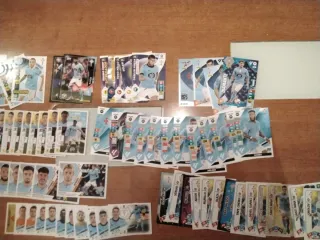 Lote de 102 cromos del Celta de Vigo