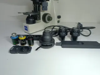 Microscopio Zeiss Axiostar plus
