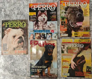 5 revistas de El mundo del perro