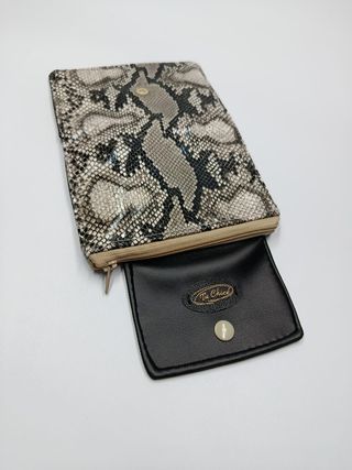Monedero Efecto piel de  Serpiente