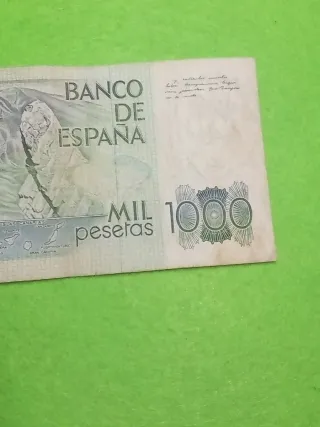 Billete 1000 pesetas Banco de España 1979