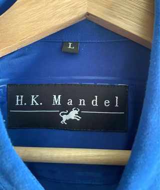 Camisa azul H.K Mandel