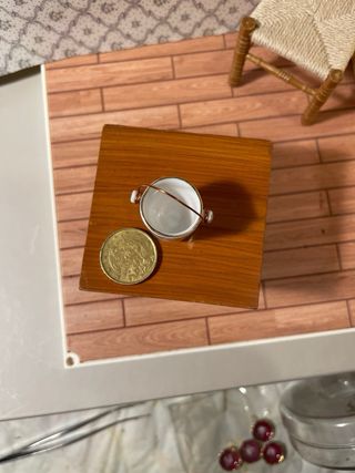 Secchiello porcellana per dollhouse