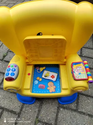 Seggiolina Giocattolo Fisher-Price Gialla