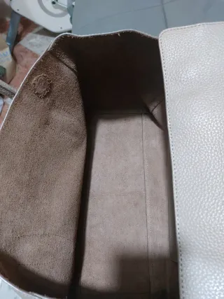 Bolso LATOUCHE Beige Piel Texturizada