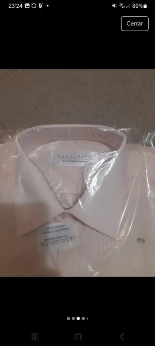 Camisa rosa elegante