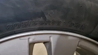 4 Llantas bmw style 156+neumaticos205 55 16r,5x120