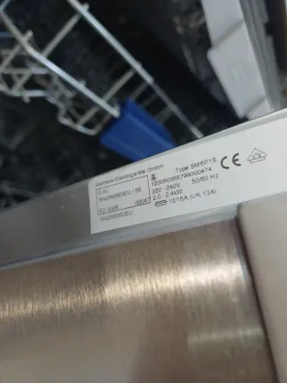 Lavavajillas Siemens Acero Inoxidable 3 Bandejas