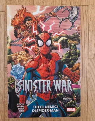 Tutti i nemici di Spider-Man. Sinister war